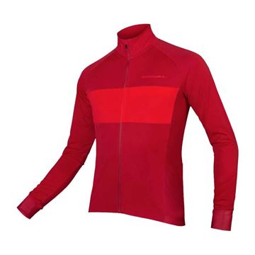 Picture of ENDURA FS26-PRO JETSREAM JERSEY RED MEDIUM